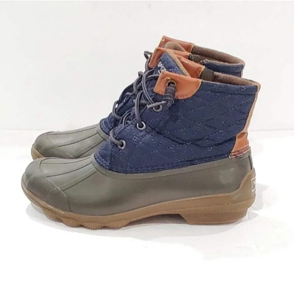 Sperry sts99775 womens size 6 rainbow snowboot duckboots
